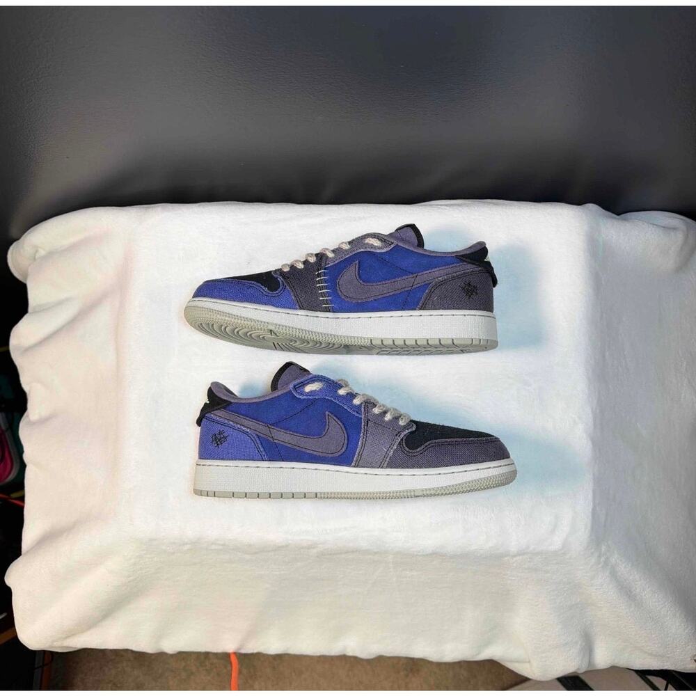 Zion Williamson x Jordan 1 Retro Low OG 'Voodoo Alternate' | IH2725500 | 7Y/8.5W - Picture 6 of 16